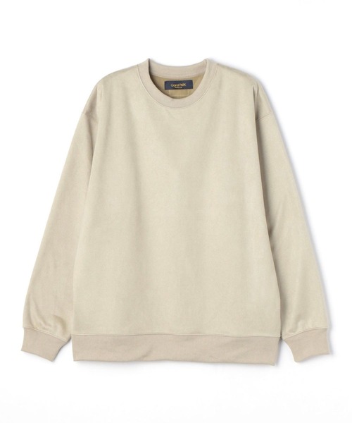 Grand PARK（グランドパーク）の「裏ジャギースエードスウェット（スウェット・メンズ・ベージュ/グレー/アイボリー・MEDIUM/LARGE）」の16枚目の写真