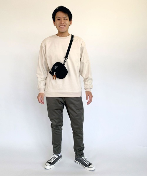 Grand PARK（グランドパーク）の「裏ジャギースエードスウェット（スウェット・メンズ・ベージュ/グレー/アイボリー・MEDIUM/LARGE）」の8枚目の写真