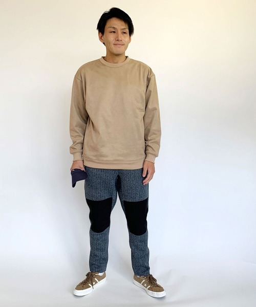 Grand PARK（グランドパーク）の「裏ジャギースエードスウェット（スウェット・メンズ・ベージュ/グレー/アイボリー・MEDIUM/LARGE）」の7枚目の写真