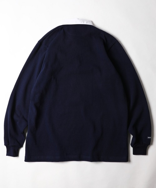 FREAK'S STORE（フリークスストア）の「WEB限定 BARBARIAN/バーバリアン ヘビーウェイト ロングスリーブ ラガーシャツ（Tシャツ/カットソー・メンズ・その他3/その他4/ベージュ/グリーン/その他2/ブラウン/グレー/その他1/ワインレッド/ネイビー・X-LARGE/MEDIUM/LARGE/SMALL）」の13枚目の写真