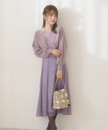 PROPORTION BODY DRESSING | シャイニーエアリースカート / 1212120100(スカート)