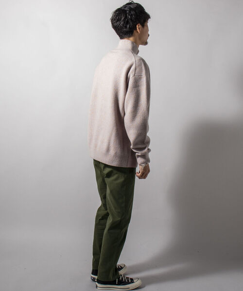 GLOSTER（グロスター）の「【GLOSTER/グロスター】スリムテーパードチノパンツ（チノパンツ・メンズ・ベージュ/オリーブ/ブラック/ネイビー・SMALL/LARGE/MEDIUM）」の13枚目の写真