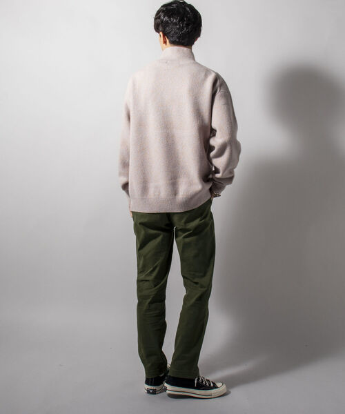 GLOSTER（グロスター）の「【GLOSTER/グロスター】スリムテーパードチノパンツ（チノパンツ・メンズ・ベージュ/オリーブ/ブラック/ネイビー・SMALL/LARGE/MEDIUM）」の14枚目の写真