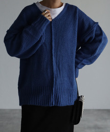 【2021-2022 A/W】Vネックカラーニット