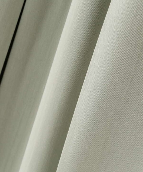 N.（N. Natural Beauty Basic）（エヌエヌナチュラルビューティーベーシック）の「◆ボックスプリーツスカート（スカート・レディース・イエロー/ライトグリーン/モカ・MEDIUM）」の22枚目の写真