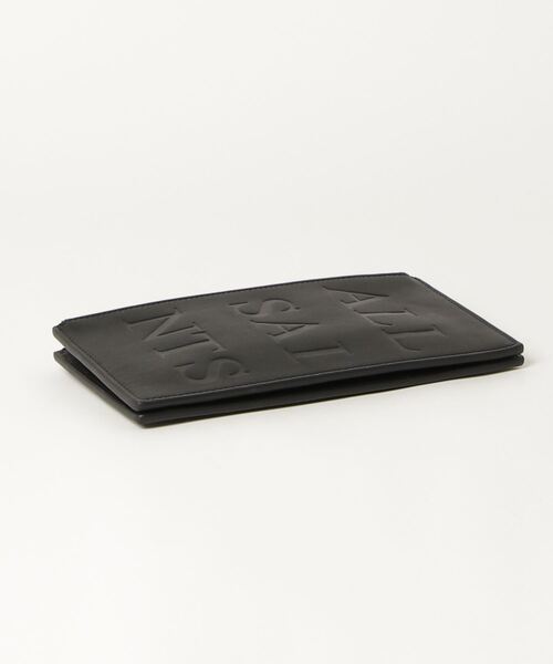 ALLSAINTS（オールセインツ）の「MARTINE LEATHER CARDHOLDER | MARTINE レザー カードホルダー（カードケース・レディース・ブラック・ONE SIZE）」の4枚目の写真