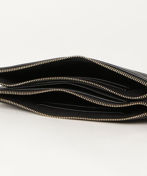 ALLSAINTS（オールセインツ）の「MARTINE LEATHER CARDHOLDER | MARTINE レザー カードホルダー（カードケース・レディース・ブラック・ONE SIZE）」の5枚目の写真