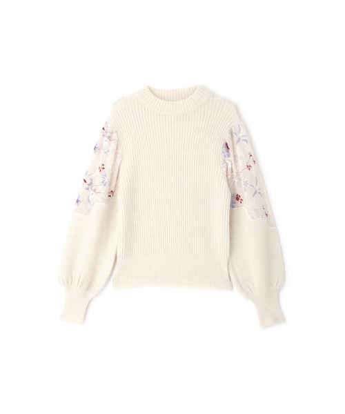 JILL STUART（ジルスチュアート）の「ダリアニット（ニット/セーター・レディース・ホワイト/ブラック・FREE）」の21枚目の写真