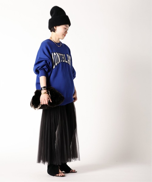 AP STUDIO（エーピーストゥディオ）の「ロゴジャガードニット