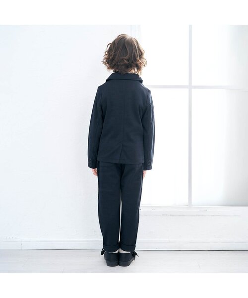 apres les cours（アプレレクール）の「フォーマルパンツ（その他パンツ・キッズ・ネイビー・90/100/110/120/130）」の3枚目の写真