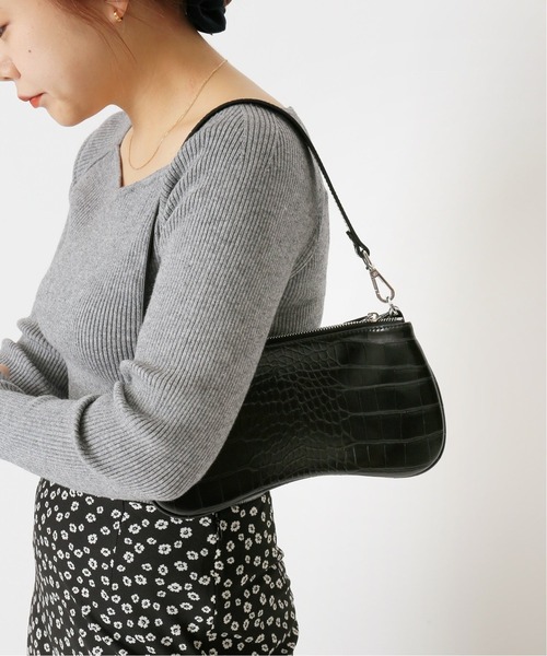 U by SPICK&SPAN(ユーバイスピックアンドスパン)の「【JW PEI / ジェイダブリューペイ】 Eva ハンドルバッグ◆(ハンドバッグ・レディース・チャコールグレー/ブラック・FREE)」の7枚目の写真