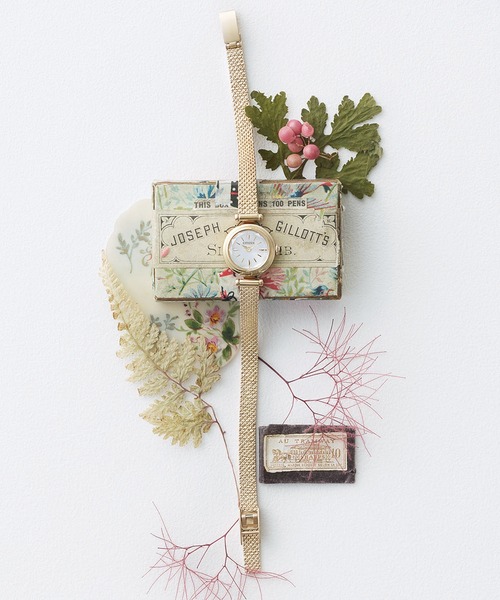 Kii（キー）の「kii: キー エコ・ドライブ ラウンドメッシュ（アナログ腕時計・レディース・シルバー/ゴールド/イエローゴールド・FREE）」の13枚目の写真