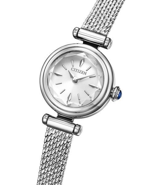 Kii（キー）の「kii: キー エコ・ドライブ ラウンドメッシュ（アナログ腕時計・レディース・シルバー/ゴールド/イエローゴールド・FREE）」の12枚目の写真