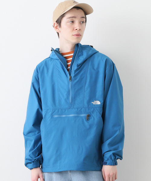 THE NORTH FACE（ザノースフェイス）の「【THE NORTH FACE / ザ ノースフェイス】 COMPACT ANORAK（マウンテンパーカー・メンズ・ブラック/カーキ/ブルー・SMALL/MEDIUM/LARGE/X-LARGE）」の3枚目の写真