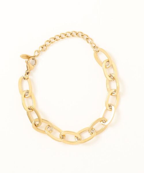 B.R.U（ブル）の「ゴールドシンプルチェーンブレスレット（ブレスレット・レディース・ゴールド・FREE）」の21枚目の写真