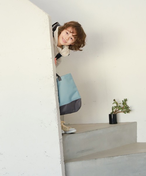 GLOBAL WORK（グローバルワーク）の「キッズ/洗えるスクールBAG/265393（トートバッグ・キッズ・ライトピンク/ブラック/ライトパープル/カーキ/ライトグリーン/ライトベージュ/その他/ネイビー/スカイブルー・FREE）」の17枚目の写真