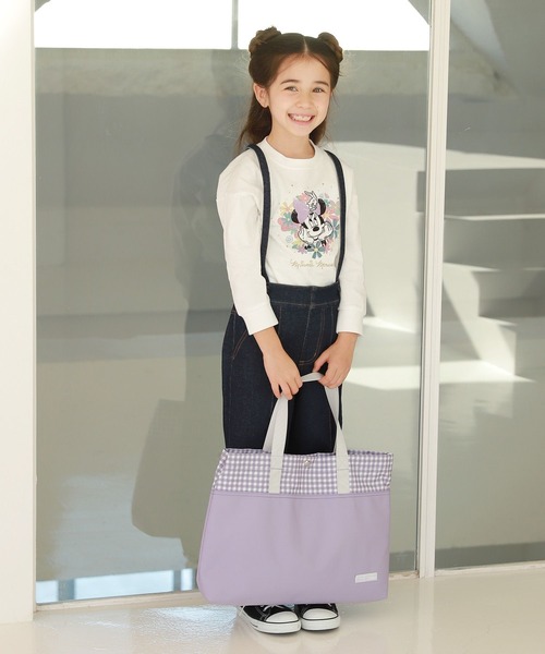 GLOBAL WORK（グローバルワーク）の「キッズ/洗えるスクールBAG/265393（トートバッグ・キッズ・ライトピンク/ブラック/ライトパープル/カーキ/ライトグリーン/ライトベージュ/その他/ネイビー/スカイブルー・FREE）」の19枚目の写真