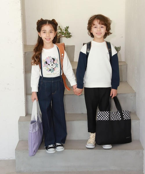 GLOBAL WORK（グローバルワーク）の「キッズ/洗えるスクールBAG/265393（トートバッグ・キッズ・ライトピンク/ブラック/ライトパープル/カーキ/ライトグリーン/ライトベージュ/その他/ネイビー/スカイブルー・FREE）」の22枚目の写真