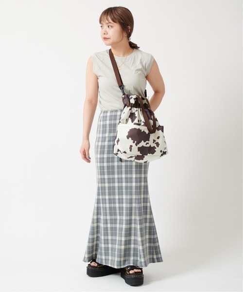 U by SPICK&SPAN(ユーバイスピックアンドスパン)の「チェックマーメイドスカート◆(スカート・レディース・グリーン系その他/ブルー系その他・34/36/38)」の22枚目の写真
