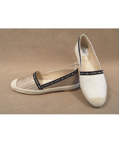 LANVIN en Bleu（ランバンオンブルー）の「エスパドリーユ（スリッポン・レディース・ホワイト/シルバー系その他6・23.0cm/24.5cm/22.5cm/24.0cm/23.5cm）」の5枚目の写真