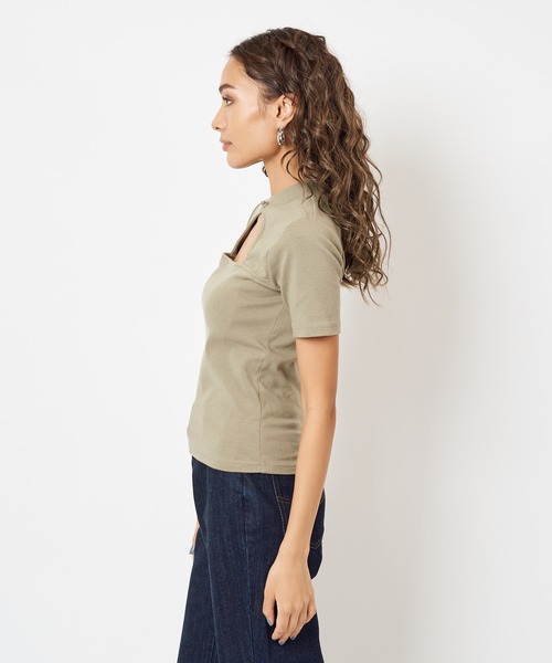 theredthread サークルオープンTシャツ トップス キャミソール THEREDTHREAD / ザレッドスレッド】S circle open tops