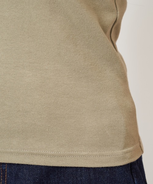 SPIRALGIRL（スパイラルガール）の「バストオープンリブトップス（Tシャツ/カットソー・レディース・ブラック/オフホワイト/グリーン・FREE）」の7枚目の写真