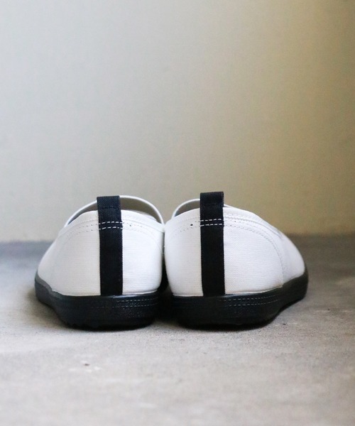 SUN（サン）の「【終了】SUN バレエシューズ(SUN L505)（バレエシューズ・レディース・ホワイト/ブラック・22.0cm/22.5cm/23.0cm/23.5cm/24.0cm/24.5cm）」の5枚目の写真