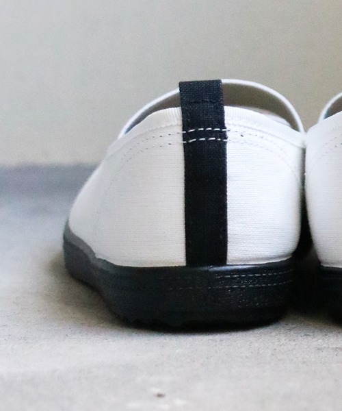 SUN（サン）の「【終了】SUN バレエシューズ(SUN L505)（バレエシューズ・レディース・ホワイト/ブラック・22.0cm/22.5cm/23.0cm/23.5cm/24.0cm/24.5cm）」の6枚目の写真