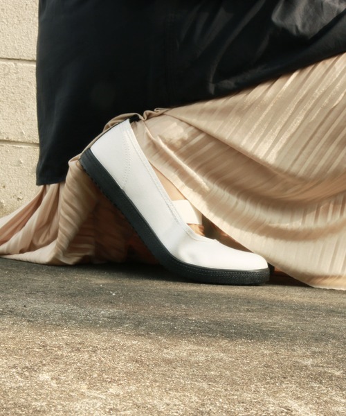 SUN（サン）の「【終了】SUN バレエシューズ(SUN L505)（バレエシューズ・レディース・ホワイト/ブラック・22.0cm/22.5cm/23.0cm/23.5cm/24.0cm/24.5cm）」の13枚目の写真