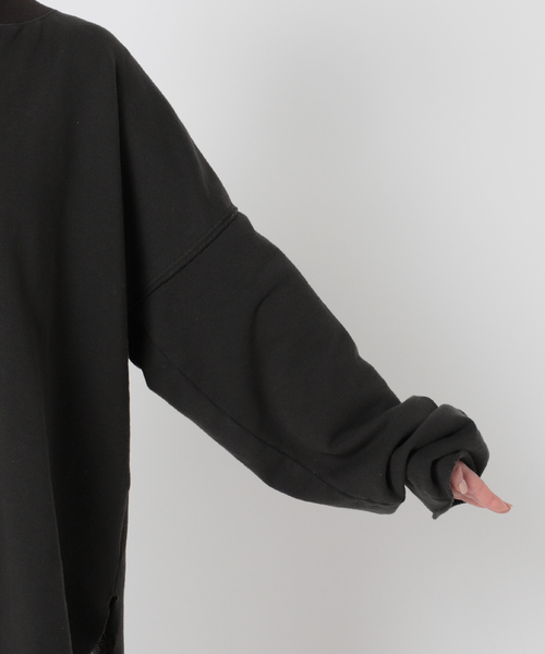 CITYSHOP(シティーショップ)の「KEY NECK スウェット(Tシャツ/カットソー・レディース・ホワイト/グレー・FREE)」の9枚目の写真