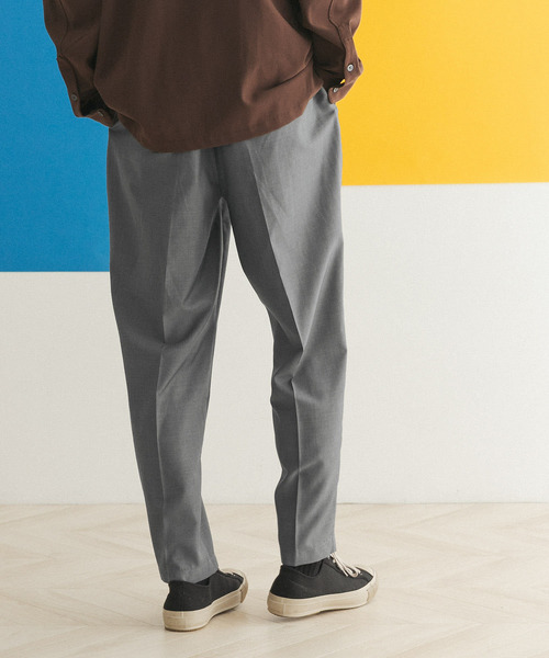 FORK&SPOON（フォークアンドスプーン）の「FORK&SPOON　テーパードスラックス（その他パンツ・メンズ・グレー/ブラック・4/5）」の15枚目の写真