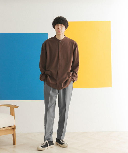 FORK&SPOON（フォークアンドスプーン）の「FORK&SPOON　テーパードスラックス（その他パンツ・メンズ・グレー/ブラック・4/5）」の13枚目の写真