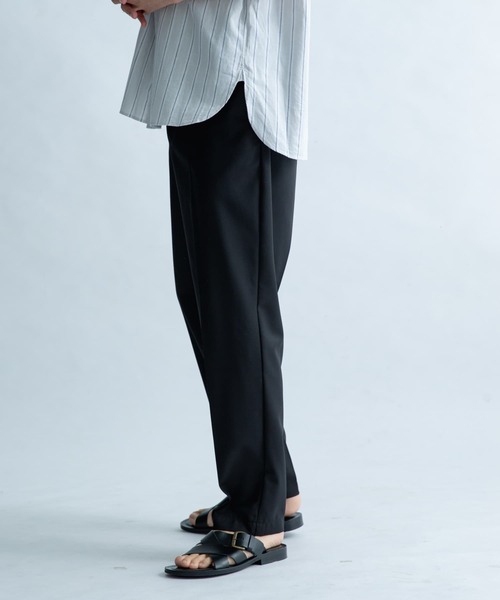 FORK&SPOON（フォークアンドスプーン）の「FORK&SPOON　テーパードスラックス（その他パンツ・メンズ・グレー/ブラック・4/5）」の12枚目の写真