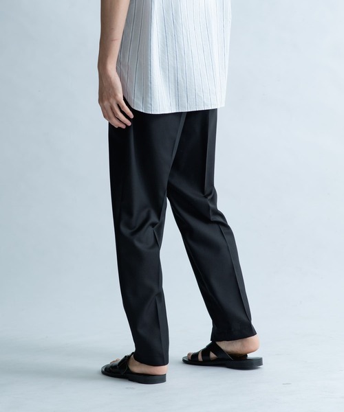 FORK&SPOON（フォークアンドスプーン）の「FORK&SPOON　テーパードスラックス（その他パンツ・メンズ・グレー/ブラック・4/5）」の11枚目の写真