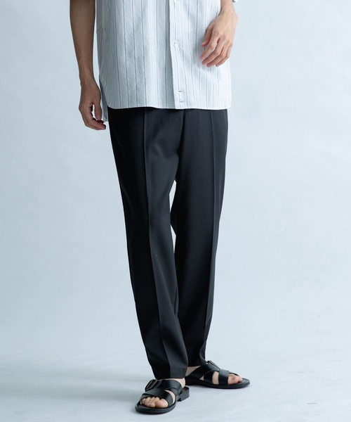 FORK&SPOON（フォークアンドスプーン）の「FORK&SPOON　テーパードスラックス（その他パンツ・メンズ・グレー/ブラック・4/5）」の10枚目の写真