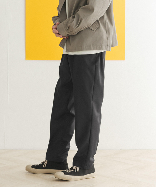 FORK&SPOON（フォークアンドスプーン）の「FORK&SPOON　テーパードスラックス（その他パンツ・メンズ・グレー/ブラック・4/5）」の19枚目の写真