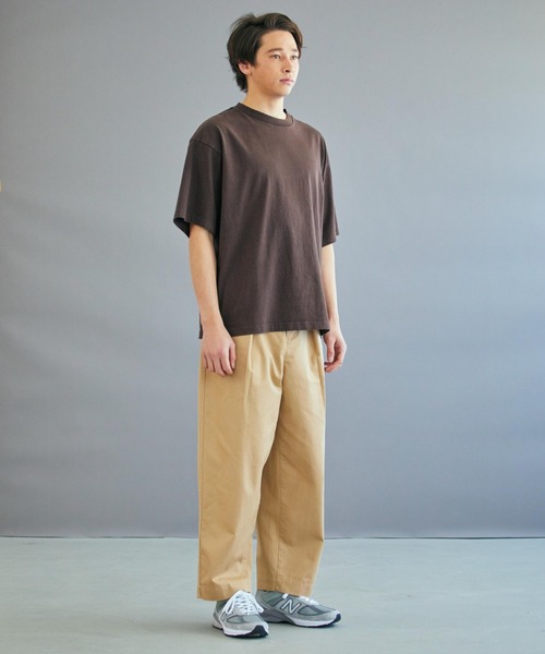 THE STANDARD（ザスタンダード）の「WEGO/タックトラウザーパンツ（チノパンツ・メンズ・ベージュ/ホワイト/ブラック・LARGE/SMALL/MEDIUM）」の15枚目の写真