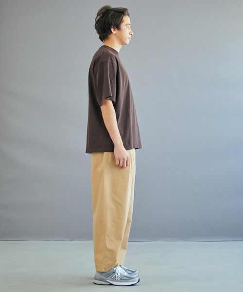 THE STANDARD（ザスタンダード）の「WEGO/タックトラウザーパンツ（チノパンツ・メンズ・ベージュ/ホワイト/ブラック・LARGE/SMALL/MEDIUM）」の14枚目の写真