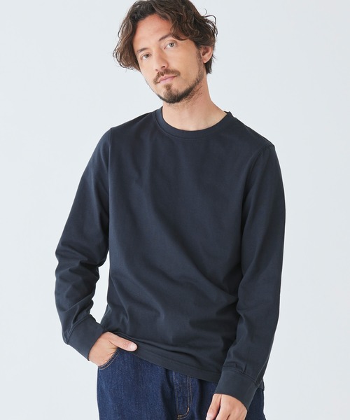 L.L.Bean(エルエルビーン)の「ケアフリー・アンシュリンカブル・ティ、長袖 ジャパン・フィット(Tシャツ/カットソー・メンズ・ネイビー/ホワイト/ブラック/ヘザーグレー・XX-LARGE/X-LARGE/MEDIUM/LARGE/SMALL)」の3枚目の写真