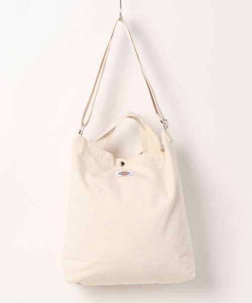 Dickies（ディッキーズ）の「【Dickies/ディッキーズ】DK LOGO TC CANVAS 2WAY SHOULDER BAG（ショルダーバッグ・レディース・ネイビー/レッド/オフホワイト/ブラック・FREE）」の5枚目の写真