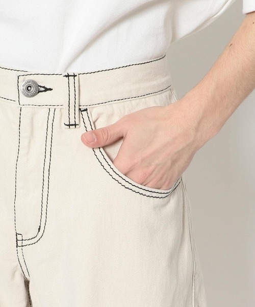 DANKE SCHON（ダンケシェーン）の「DankeSchon/ダンケシェーン/0 Stitch Painter Pants/０ステッチペインターパンツ（その他パンツ・メンズ・ホワイト/ベージュ・MEDIUM/L）」の8枚目の写真