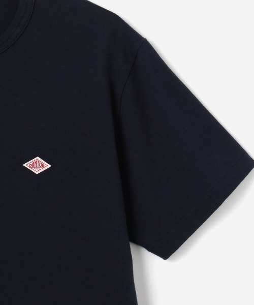 DANTON（ダントン）の「DANTON | TC天竺 クルーネックTシャツ WOMEN（Tシャツ/カットソー・レディース・ホワイト/ネイビー/レッド/ベージュ/C/グリーン系その他/ブラック/ホワイト系その他・36/34）」の19枚目の写真