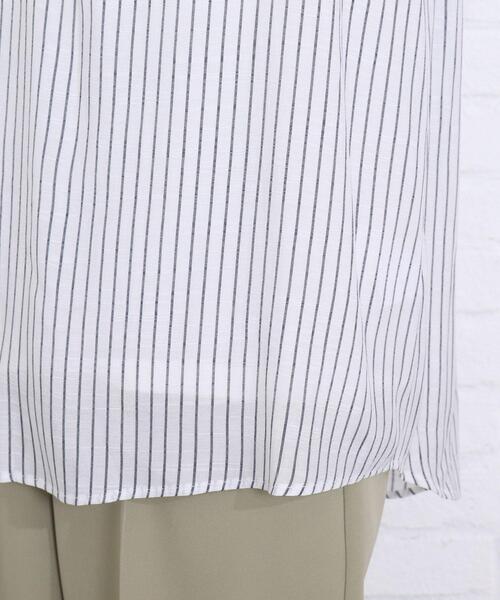 SHOO・LA・RUE（シューラルー）の「◆【2点セット】スラブスキッパー×タンクセット（シャツ/ブラウス・レディース・グレー系その他3/グリーン系3/ネイビー系2/サックスブルー系2・02/03/04）」の12枚目の写真