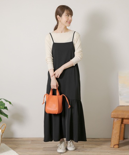 URBAN RESEARCH Sonny Label(アーバンリサーチサニーレーベル)の「メロウクルーネックプルオーバー(Tシャツ/カットソー・レディース・ライトグレー/ブラック/アイボリー・FREE)」の8枚目の写真