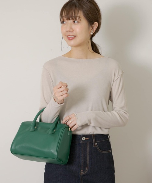 URBAN RESEARCH Sonny Label(アーバンリサーチサニーレーベル)の「メロウクルーネックプルオーバー(Tシャツ/カットソー・レディース・ライトグレー/ブラック/アイボリー・FREE)」の11枚目の写真