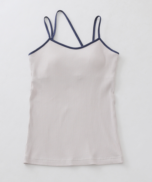 JOINT WORKS（ジョイントワークス）の「J-カップインキャミソール（キャミソール・レディース・ホワイト/ライトグレー/ブラック・FREE）」の3枚目の写真