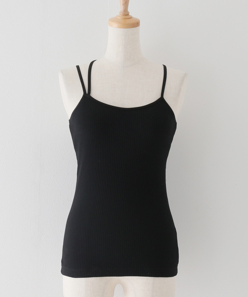 JOINT WORKS（ジョイントワークス）の「J-カップインキャミソール（キャミソール・レディース・ホワイト/ライトグレー/ブラック・FREE）」の5枚目の写真