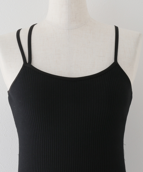 JOINT WORKS（ジョイントワークス）の「J-カップインキャミソール（キャミソール・レディース・ホワイト/ライトグレー/ブラック・FREE）」の8枚目の写真