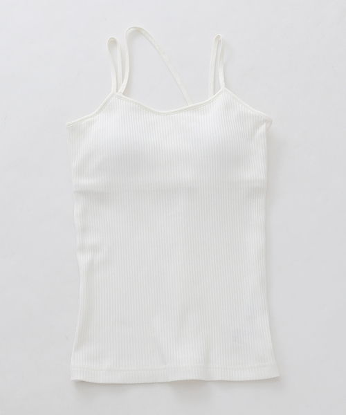 JOINT WORKS（ジョイントワークス）の「J-カップインキャミソール（キャミソール・レディース・ホワイト/ライトグレー/ブラック・FREE）」の17枚目の写真