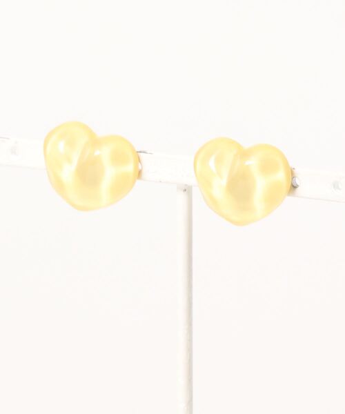 Fun & Daily（ファンアンドデイリー）の「F&D : ウォーターハートピアス（ピアス（両耳用）・レディース・ライトブルー/レッド/ピンク/イエロー/ブルー/パープル・FREE）」の5枚目の写真